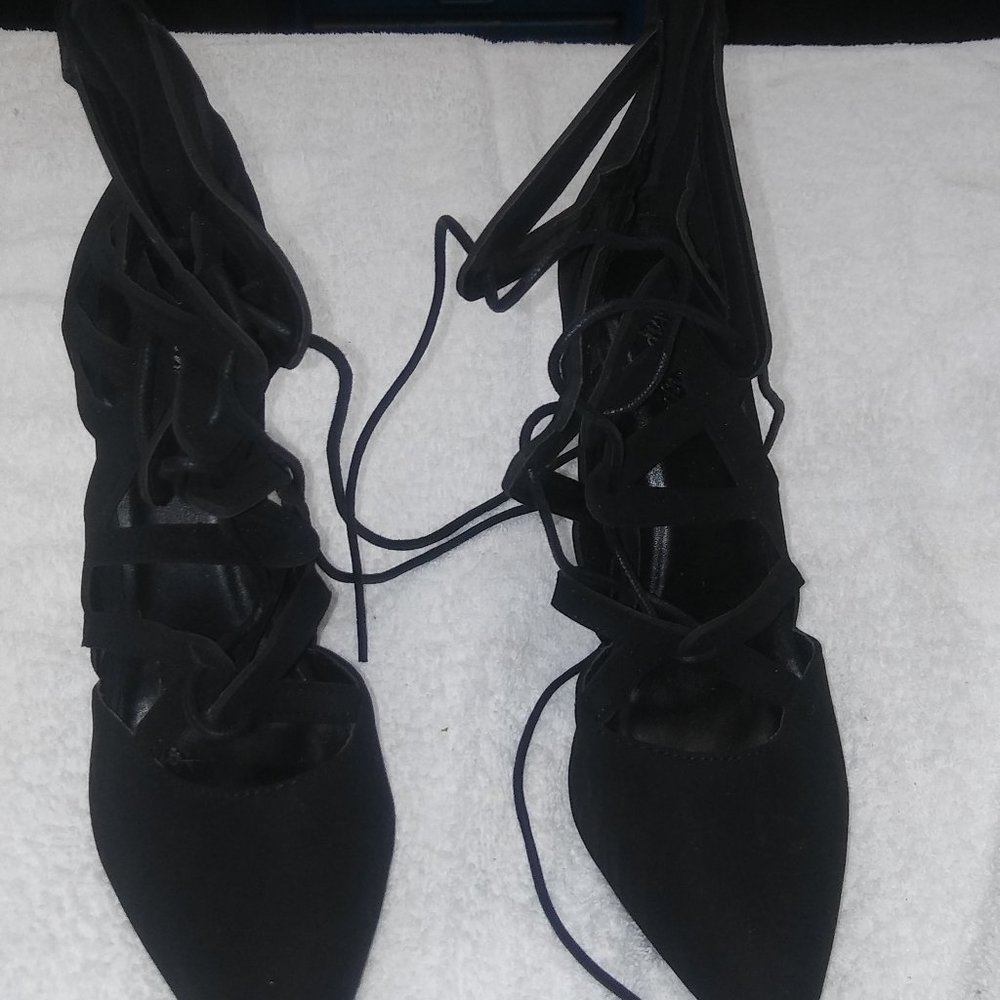 Paprika Black High Heels
